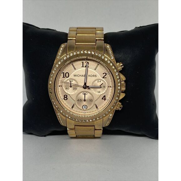 Michael Kors Blair MK5263 Women's Stainless Steel Analog Dial Quartz Watch MP105 - Picture 1 of 12